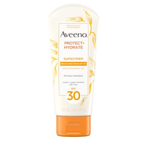 Aveeno Protect + Hydrate Broad-Spectrum Sunscreen SPF 30
