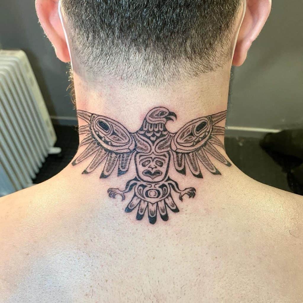 15 Tips for Tattoos That Look Better as You Age 37 Back of the neck tattoo 5