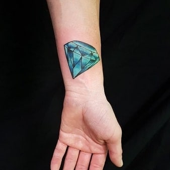 Blue Diamond Tattoo 3