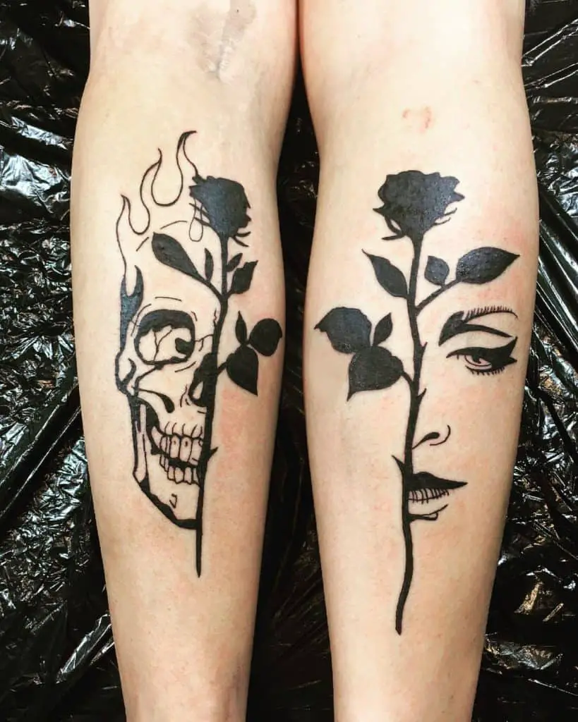 15 Tips for Tattoos That Look Better as You Age 47 Calf tattoo that age well 5