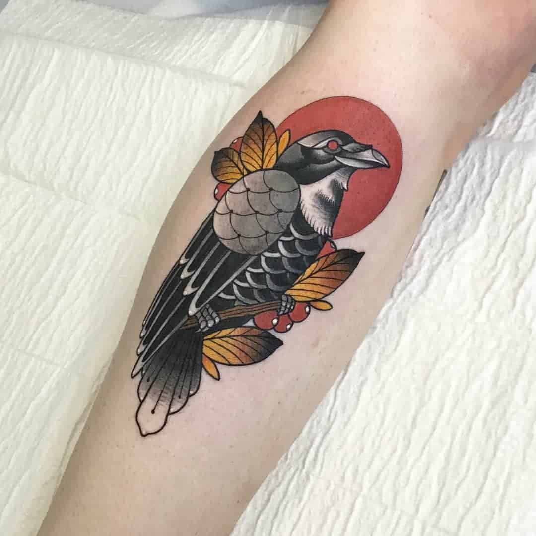 Crow Tattoo Meaning 1