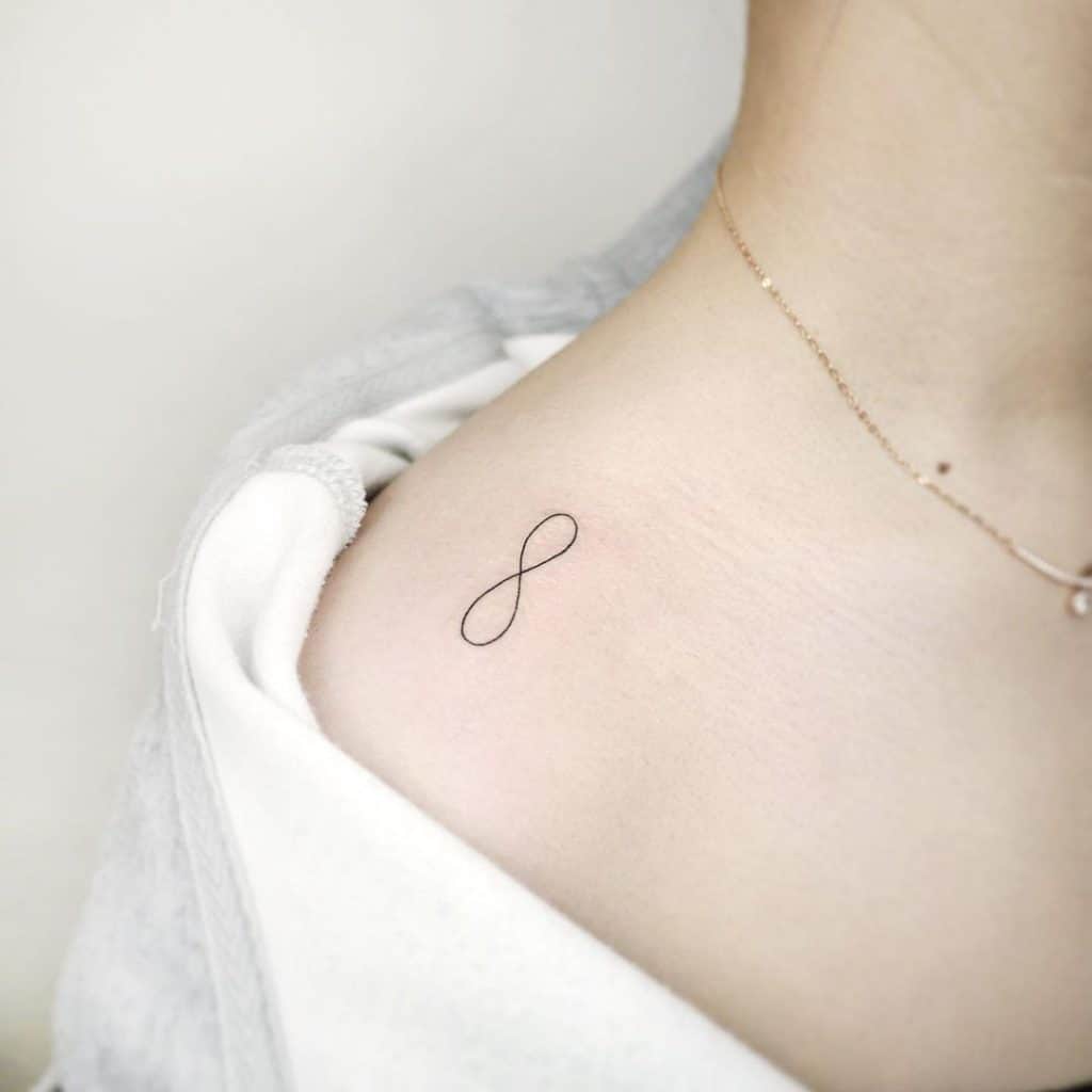 Infinity tattoo with big meanings 5