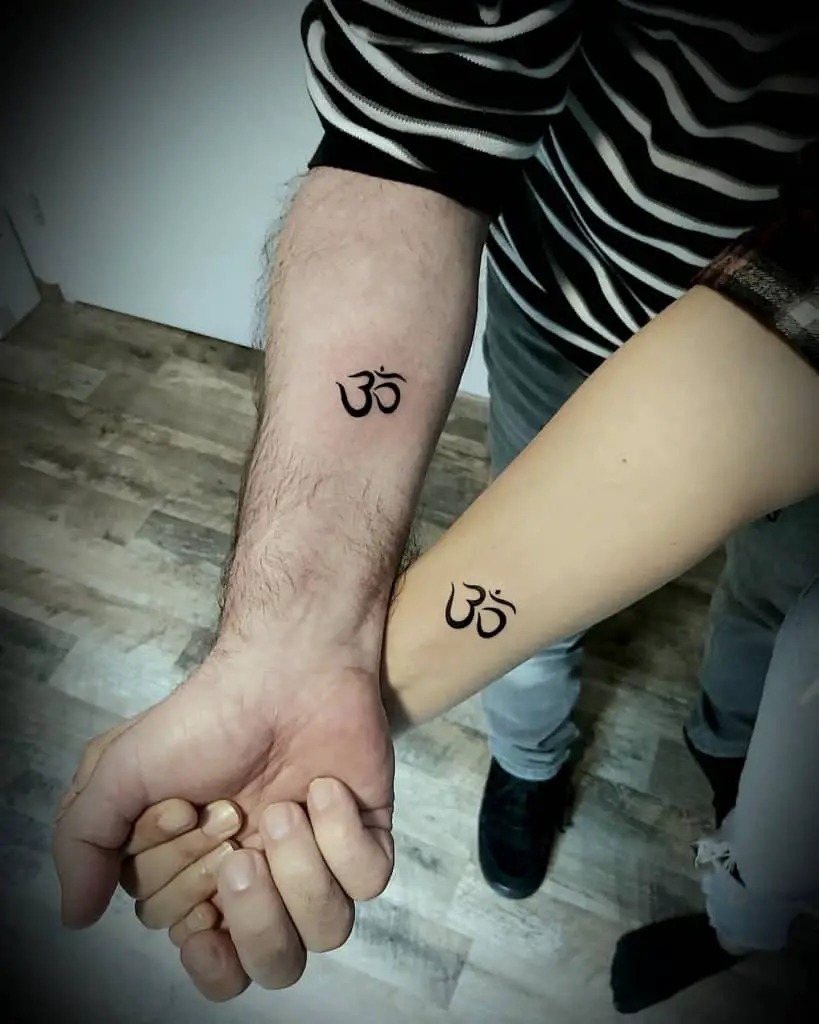 Ohm tattoo with big meanings 1