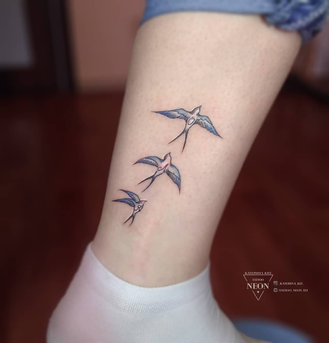 Three Little Bird Tattoos 2