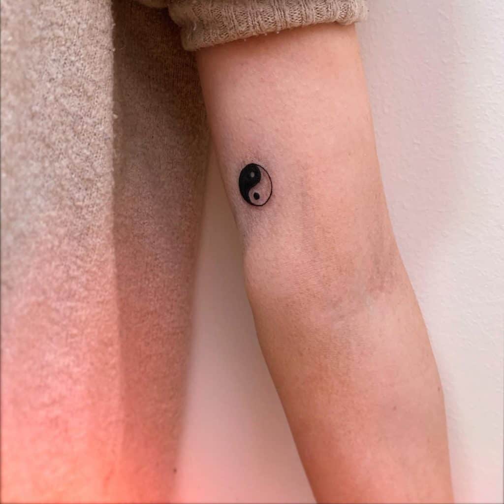 Yin Yang tattoo with big meanings 1