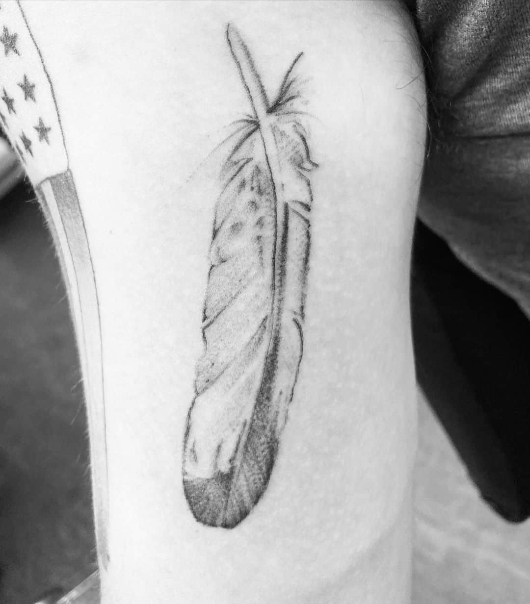 Eagle Feather Tattoo 1