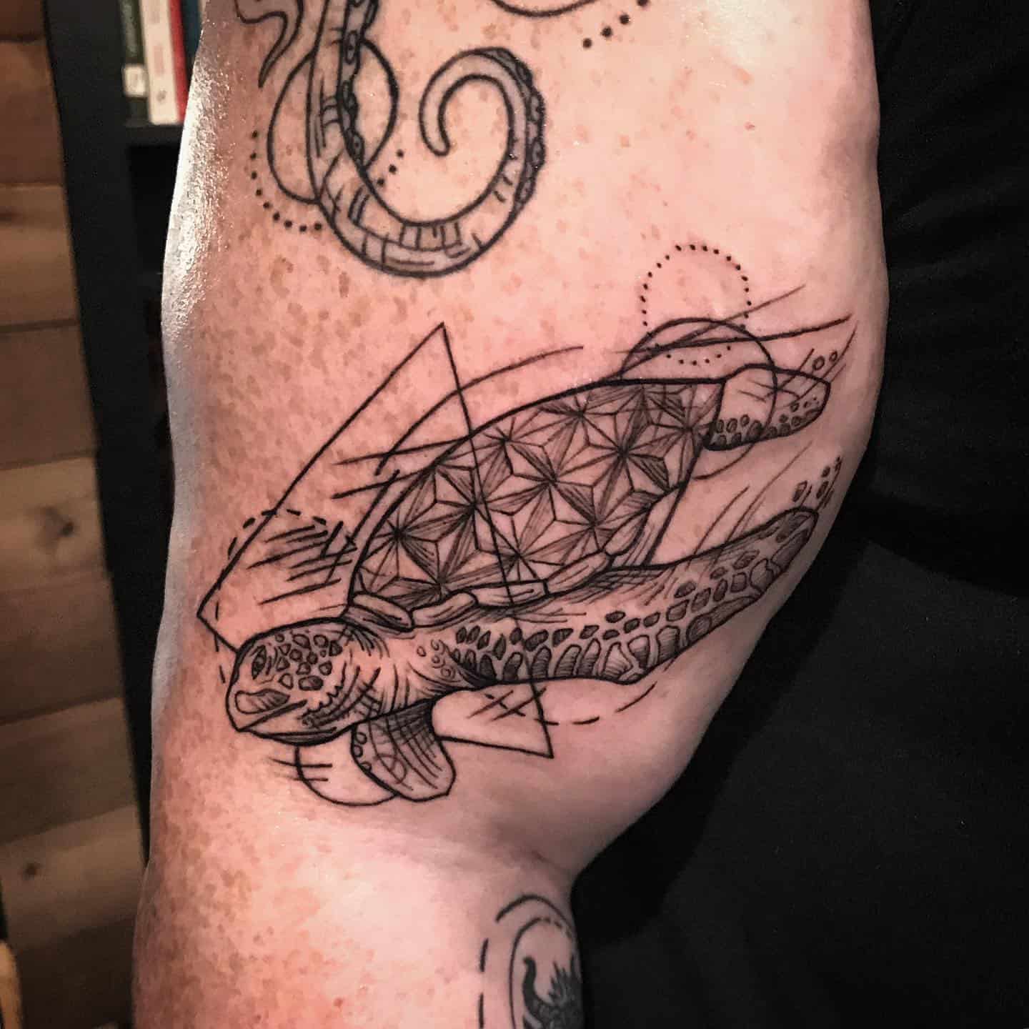 Edgy Turtle Tattoos 2
