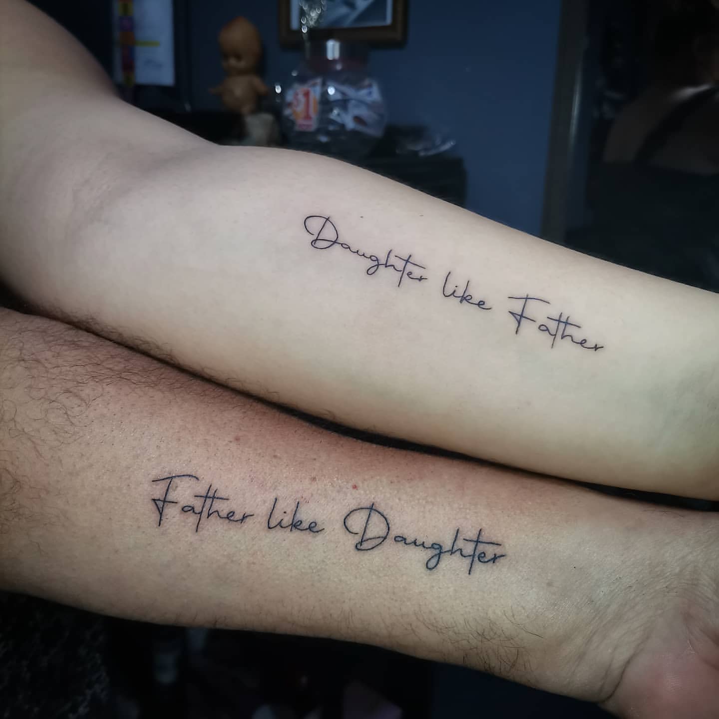 Father and Daughter Quote Tattoos 2