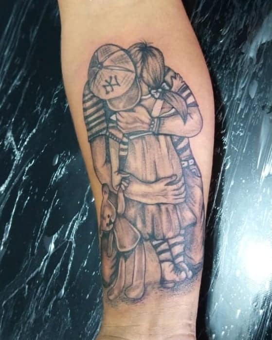 7 TATTOOs - father and daughter tattoo designs By.. NP Tattoo Studio Pune .  . . . . . . .. #father #daughter #tattoo #design #fatherandson  #fatheranddaughter #fatherandsontattoo #tattoo_instagram #tattoolove # tattoos #tattoodesign #tattoostyle #puneri ...