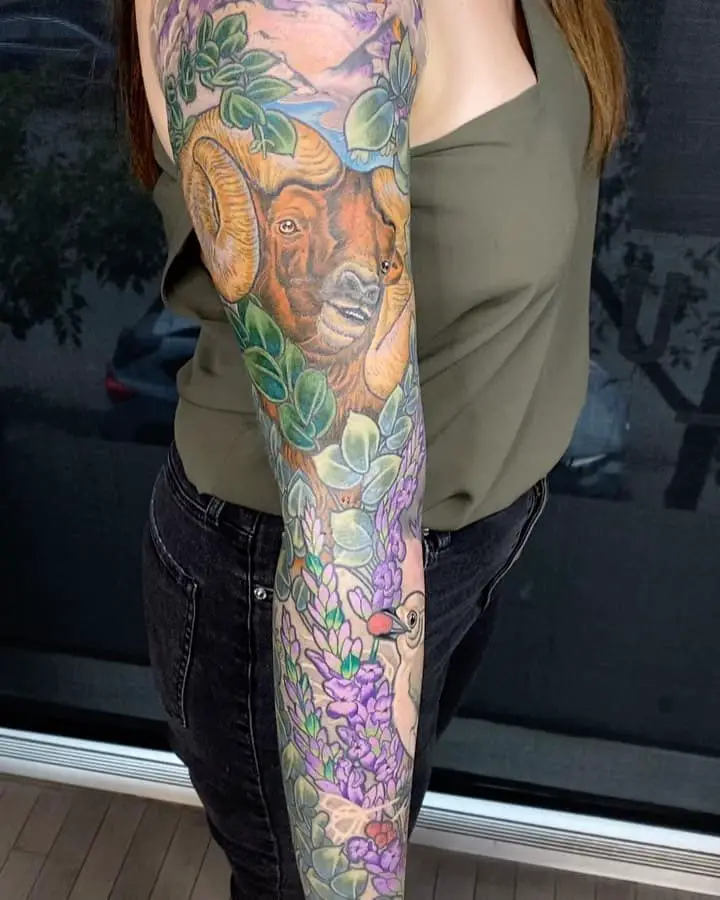 Full sleeve tattoo 1