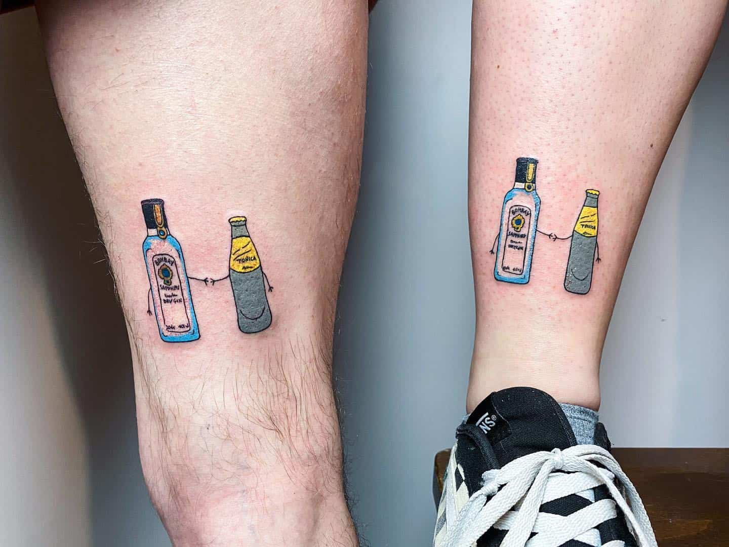 Matching BFF Penis Temporary Tattoo set of 33 - Etsy