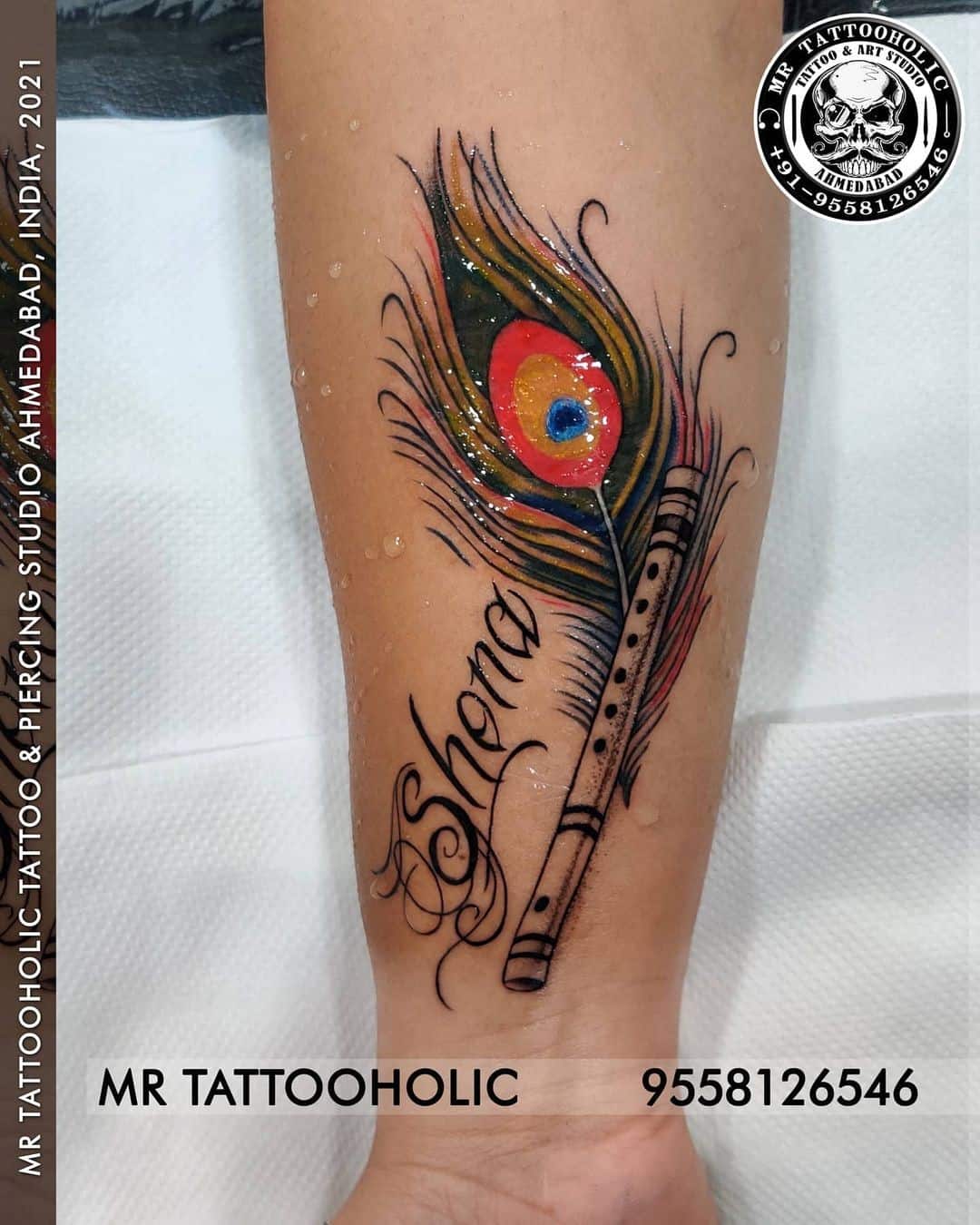 Peacock Tattoo 2