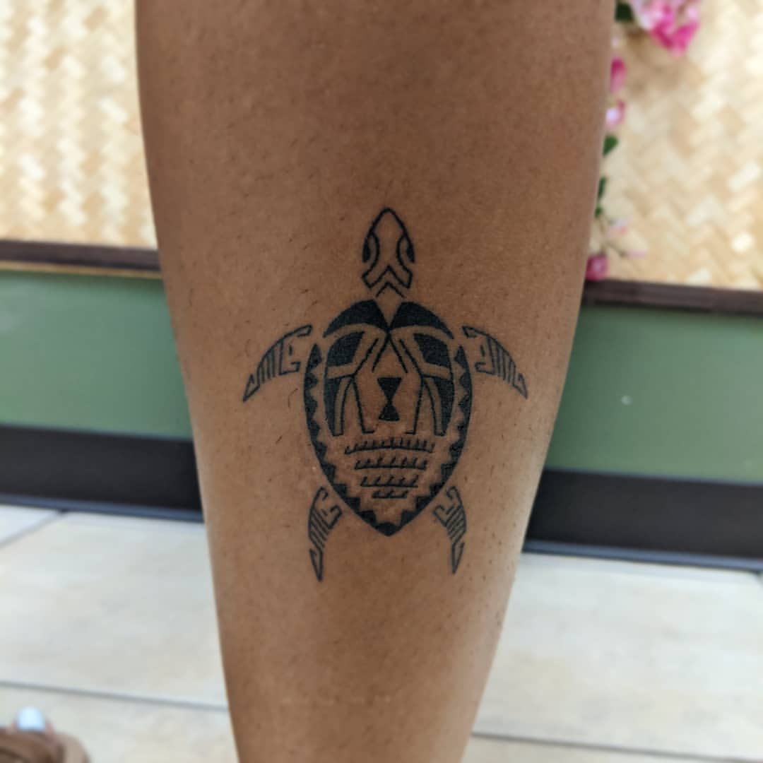 Tribal Turtle Tattoo Designs 1