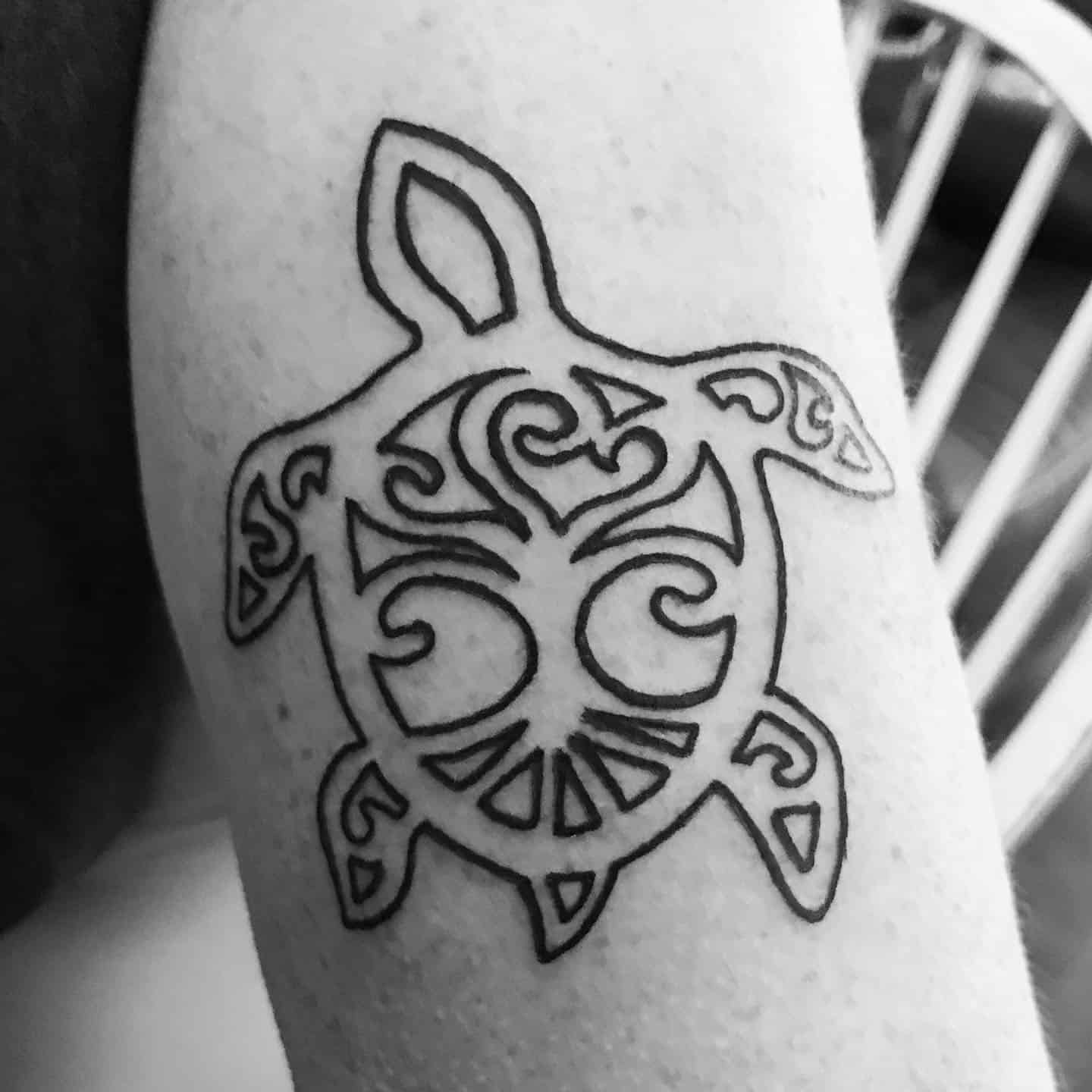 Tribal Turtle Tattoo Designs 3