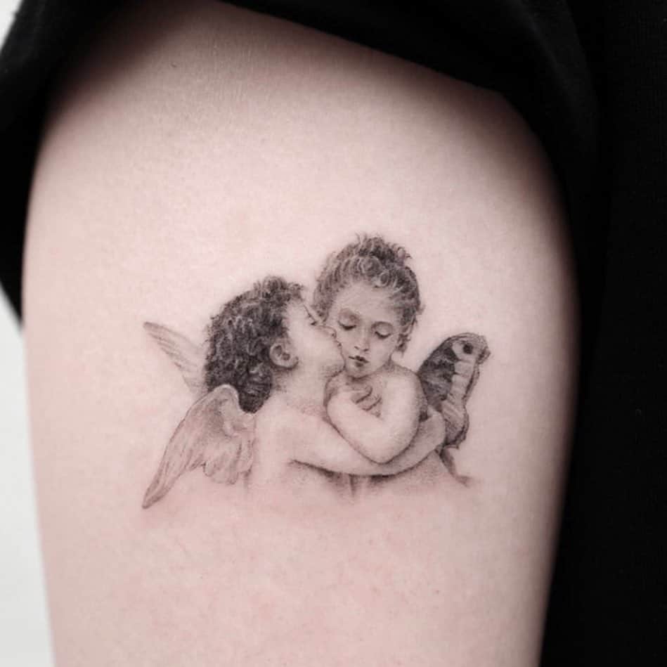 Angel Supernatural Tattoo 2