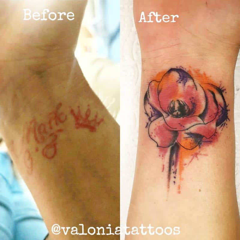 Color Cover Up Tattoos 3