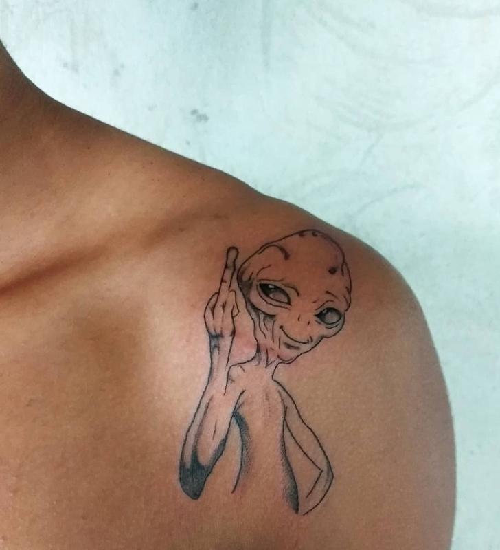 ET Alien Tattoo 2