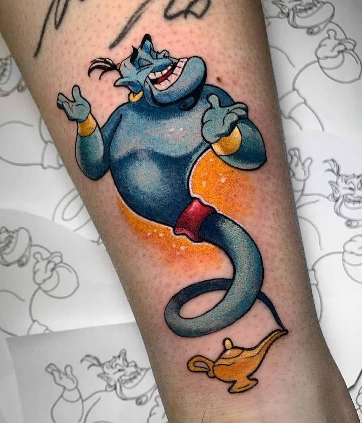Genie Tattoo 2