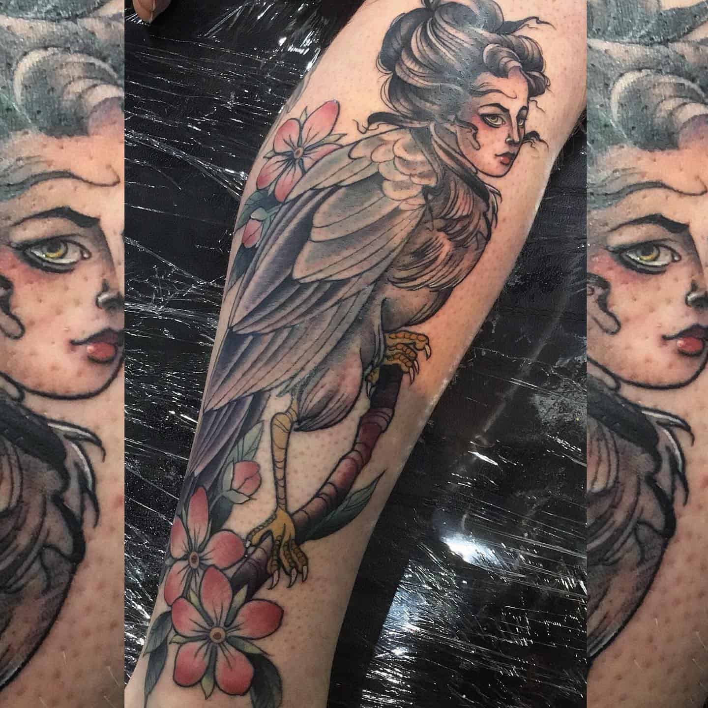 Harpy Tattoo 1