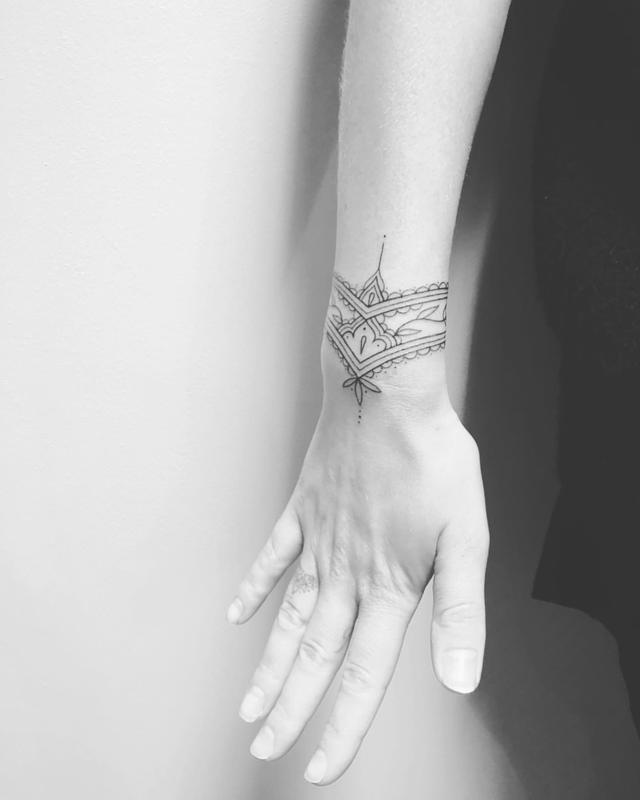 Ornamental Wrist Tattoo | InkStyleMag