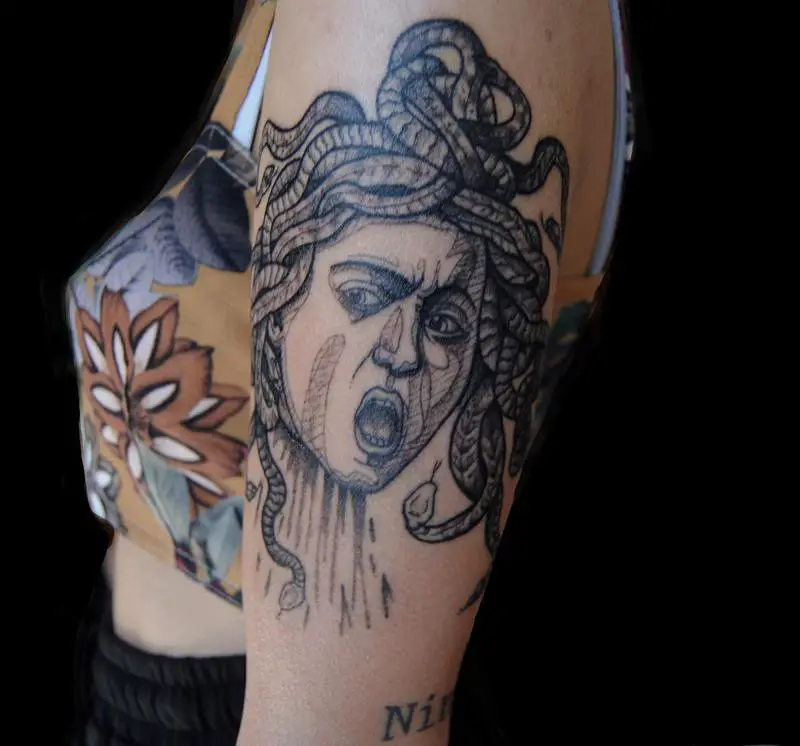 Medusa Head Tattoo 1