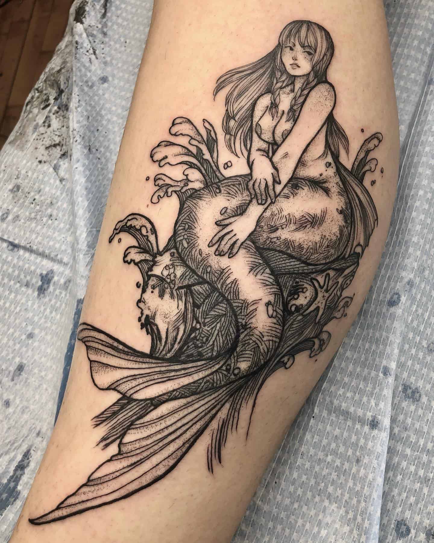 Mermaid Tattoo 1