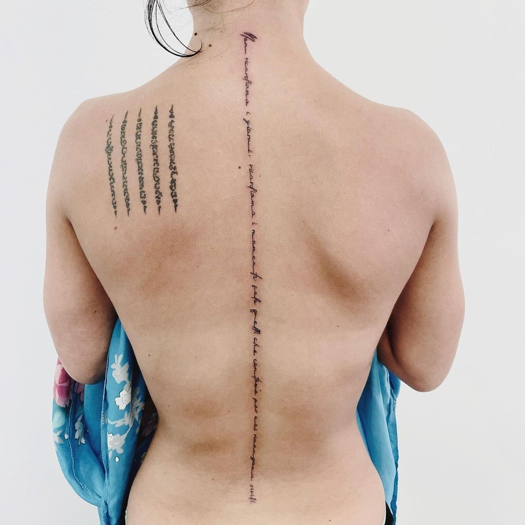 Elegant And Meaningful: Top 40 Spine Tattoo Ideas In 2023 - tattoogenda.com