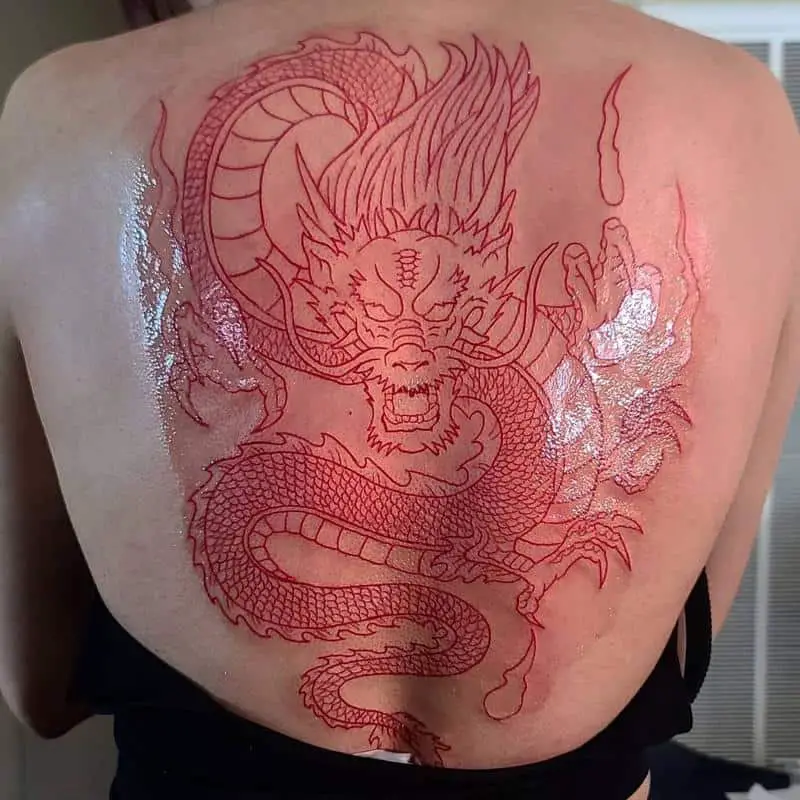 Red Dragon Tattoo 5