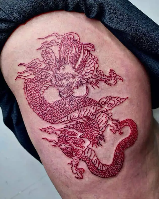 Red Dragon Tattoo 6