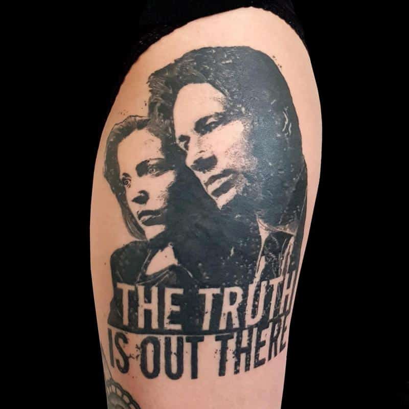 The X Files Alien Tattoo 3