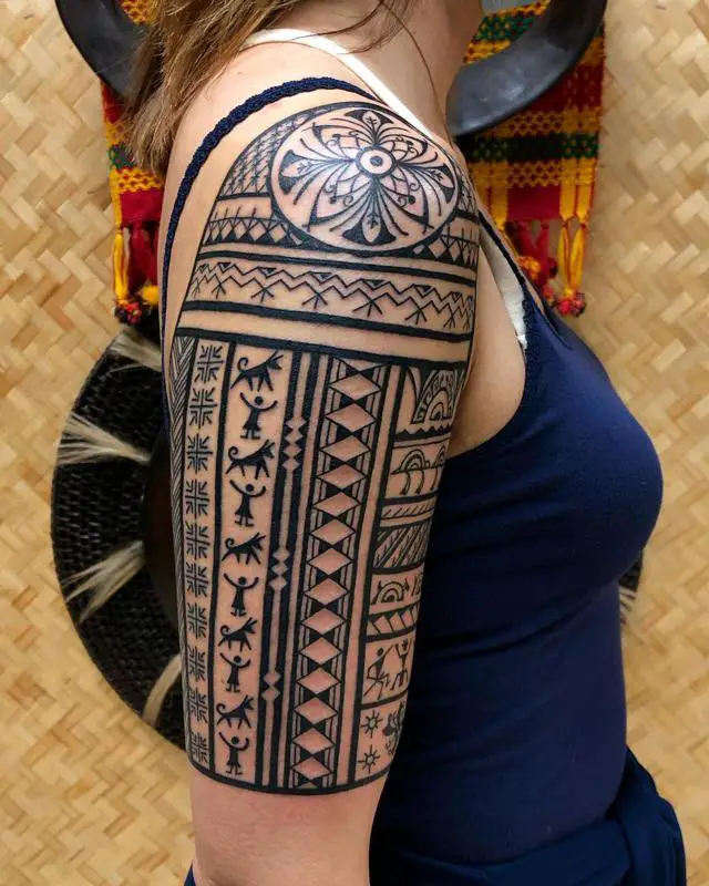 Tribal Bicep Tattoo 1