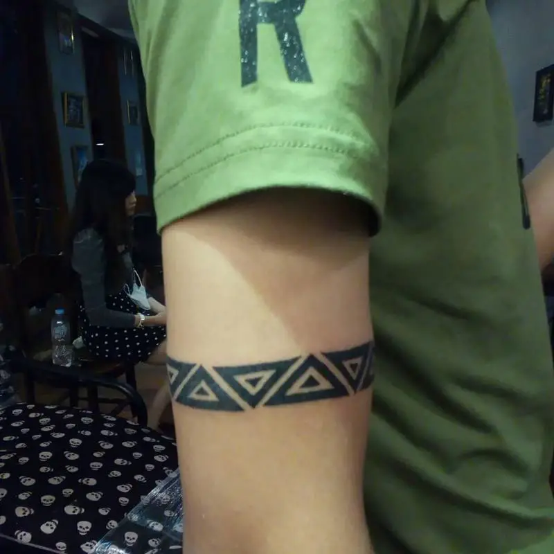 Tribal Bicep Tattoo 3