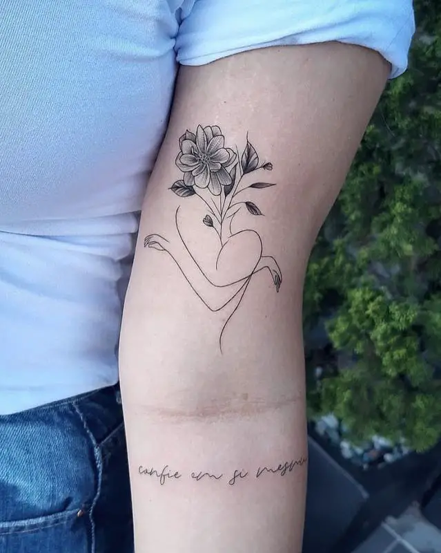 Floral Tattoos For Girls