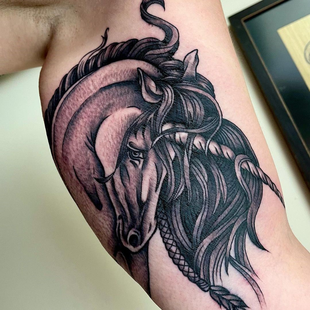 Gorgeous Unicorn Black Ink 