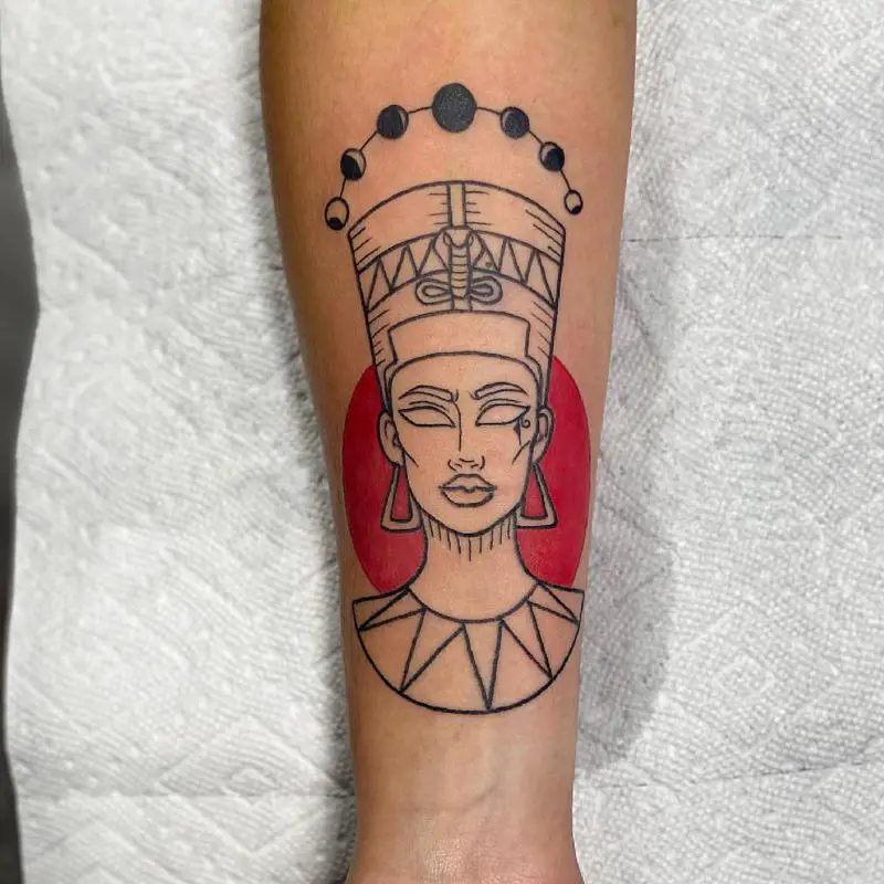 Nefertiti Tattoo 2
