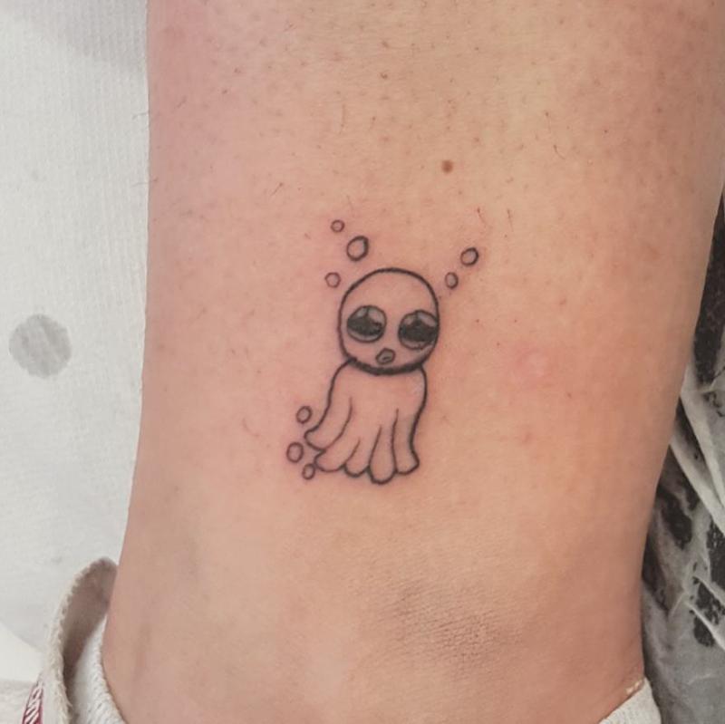 Small Octopus Tattoo 1