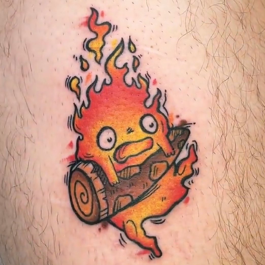 Campfire Tattoo Idea 