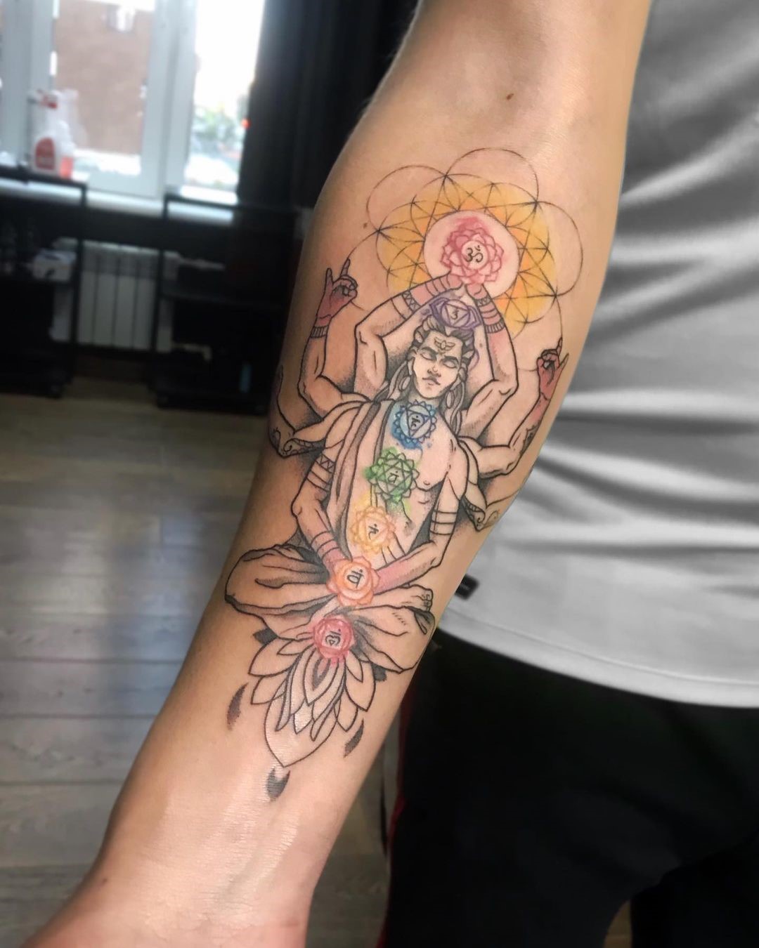 Top 30 Gorgeous Chakra Tattoo Design IDeas (2024 Updated) 28 Chakra Tattoo Designs Buddha Image