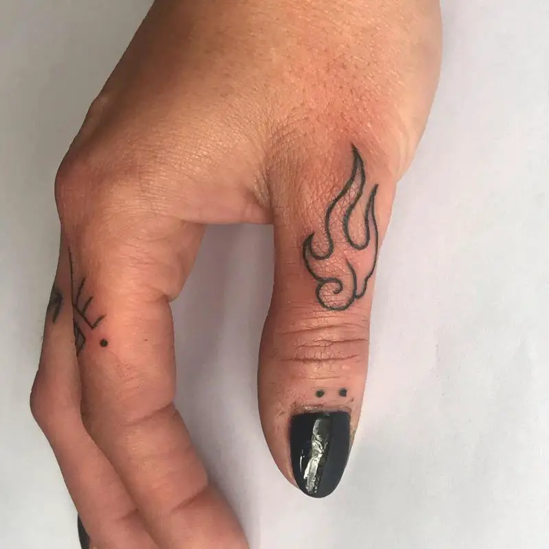 Fire Tattoo Design Ideas 6