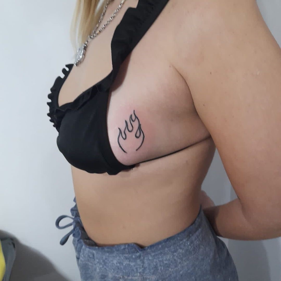 Fire Tattoo Symbol 