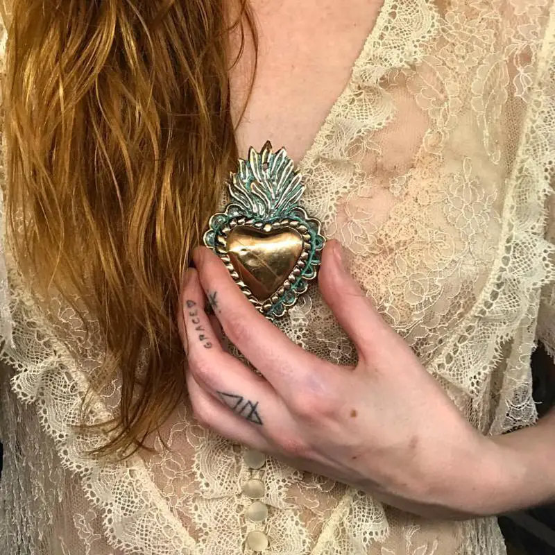 Florence Welch Triangle Tattoo