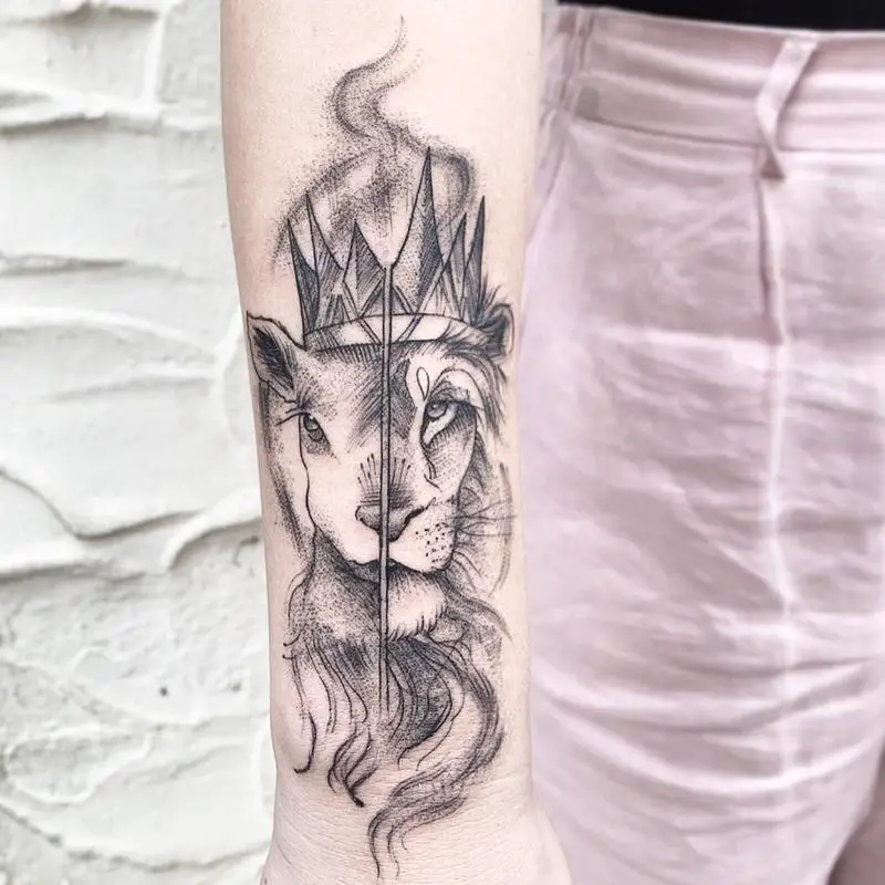 Lion of Judah Tattoo 1