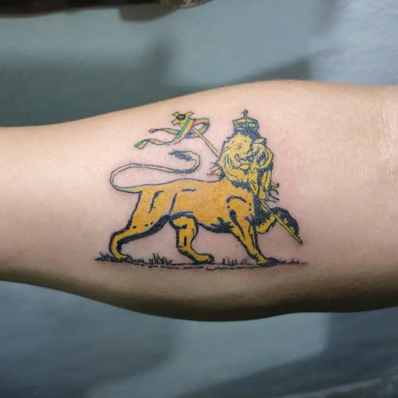 Lion of Judah Tattoo 2