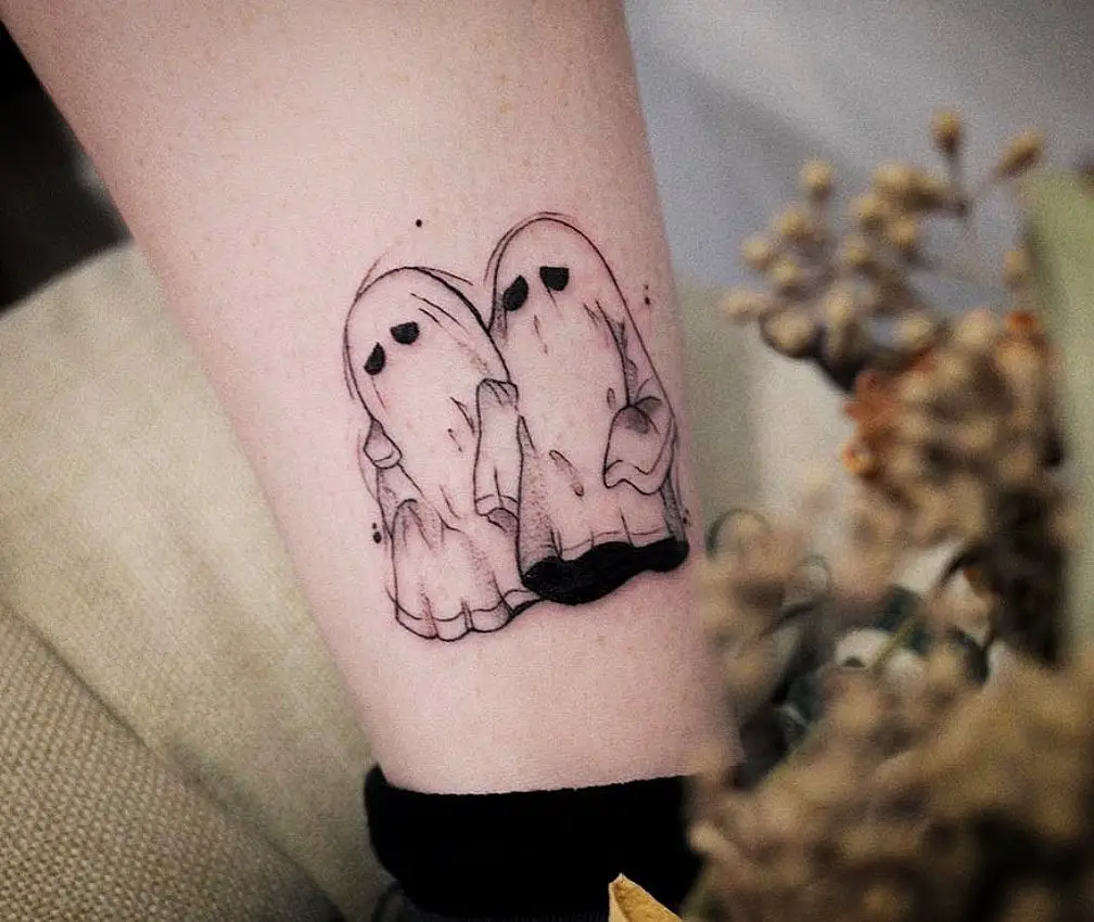 Matching Ghost Tattoo 