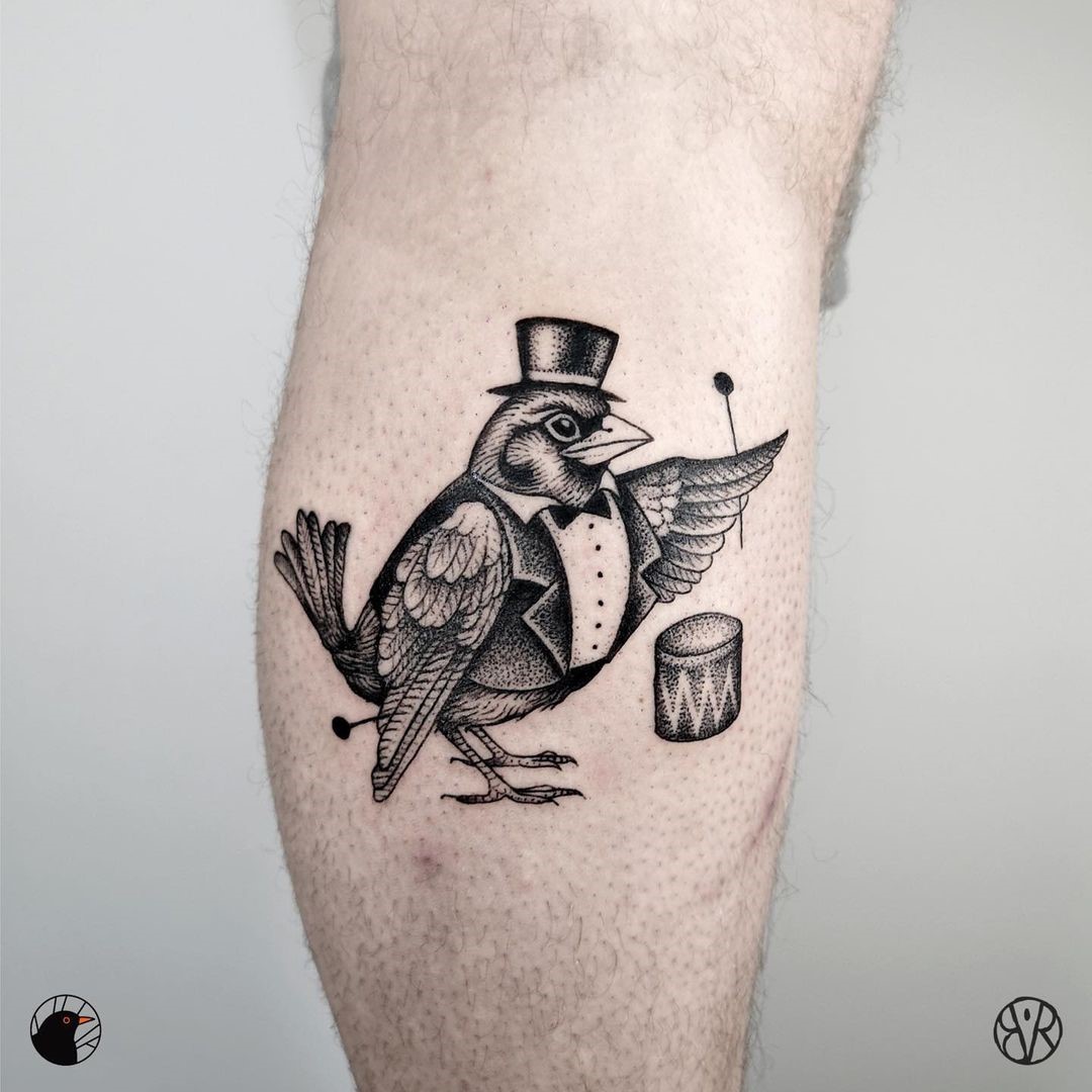 Sparrows Tattoo Unique Idea