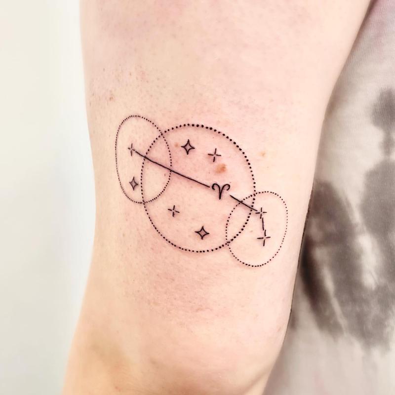 The Aries Constellation Tattoo 5
