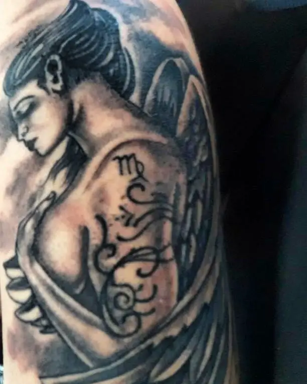 Stylish Virgo Tattoo Designs: Explore the Cosmos on Your Skin | Half sleeve  tattoo, Half sleeve tattoos designs, Virgo tattoo designs