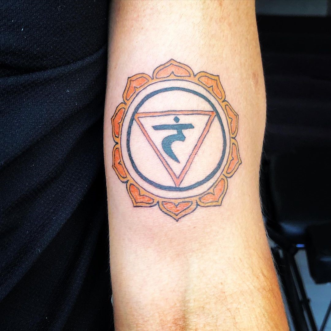 Top 30 Gorgeous Chakra Tattoo Design IDeas (2024 Updated) 25 Yellow Chakra Tattoo Ink