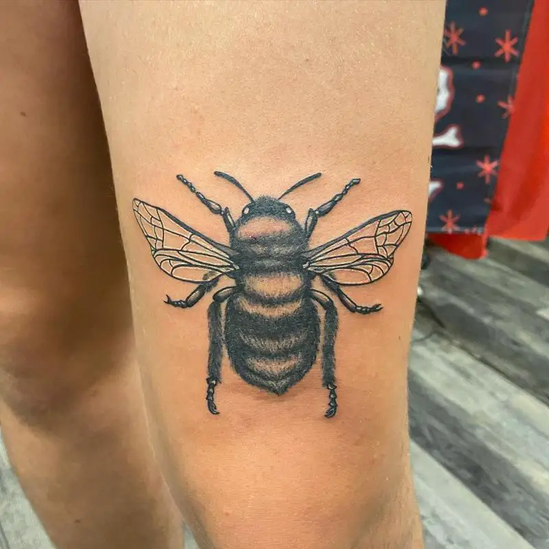 Bees Knees Tattoo 1