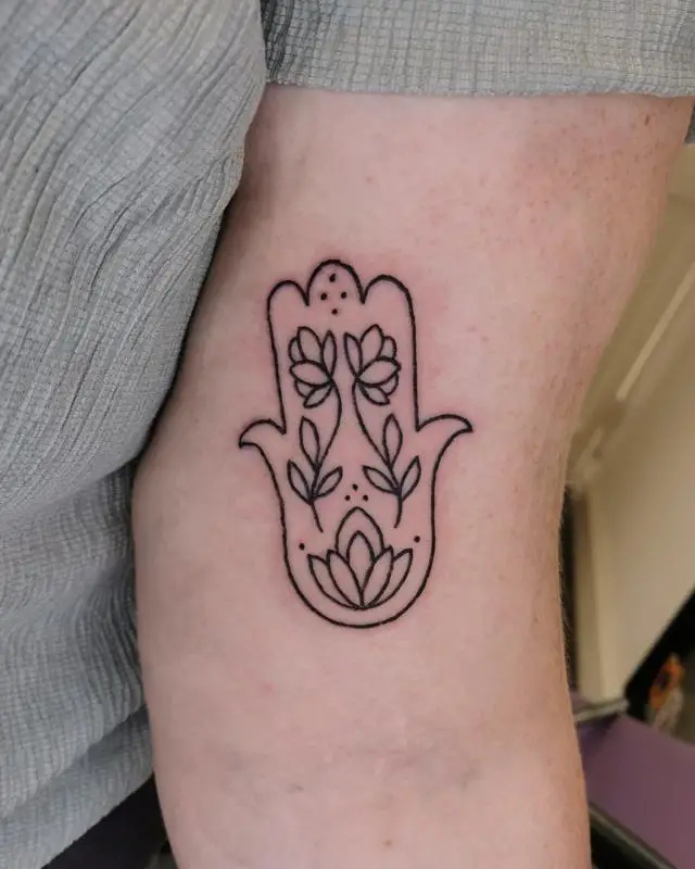 Hamsa Hand and Floral Patterns 2